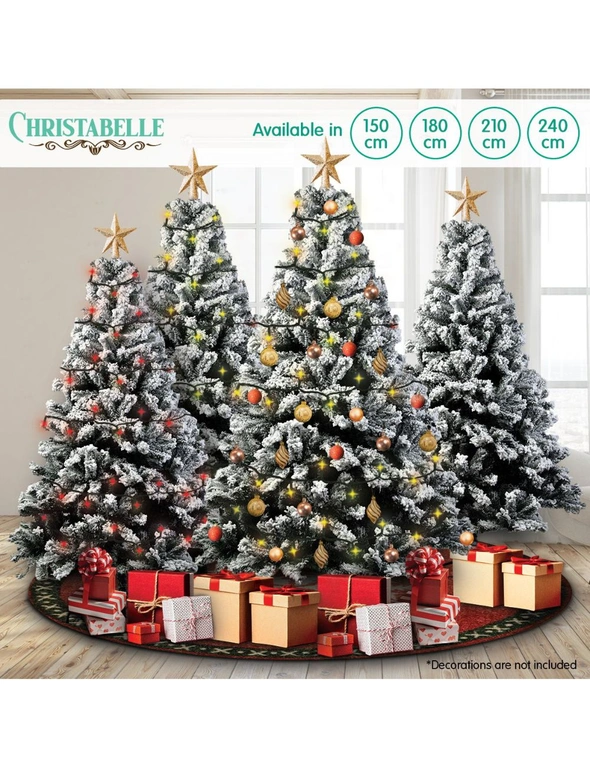 Christabelle Snow-Tipped Artificial Christmas Tree 2.1m 1200 Tips, hi-res image number null