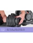 48kg Powertrain Adjustable Dumbbell Home Gym Set, hi-res