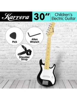 Karrera Electric Childrens Guitar Kids - Black