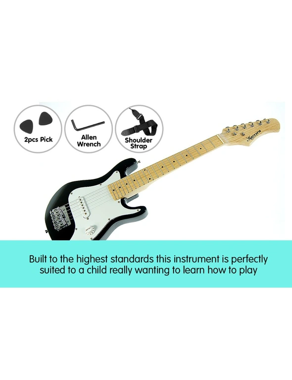 Karrera Electric Childrens Guitar Kids - Black, hi-res image number null