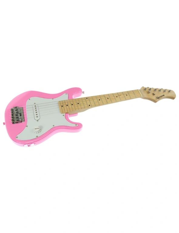 Karrera Electric Childrens Guitar Kids - Pink, hi-res image number null