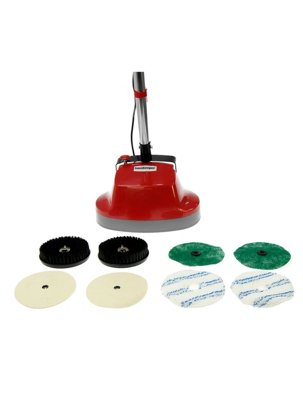 Hauskeeper Electric Floor Polisher Timber Hard Waxer Buffer Cleaner, hi-res image number null