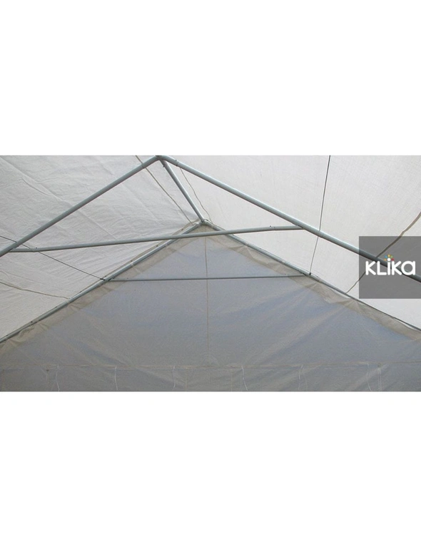 Wallaroo 6x6m Outdoor Event Marquee Gazebo Party Wedding Tent - White, hi-res image number null