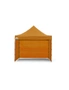 Gazebo Tent Marquee 3x3 PopUp Outdoor Wallaroo - Orange, hi-res