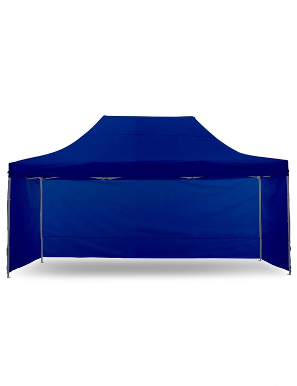 Gazebo Tent Marquee 3x4.5m PopUp Outdoor Wallaroo Blue, hi-res image number null