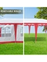 4x8 Outdoor Event Wedding Marquee Tent Red, hi-res