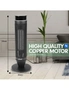 Pronti Electric Tower Heater 2000W Remote Portable - Black, hi-res