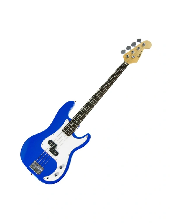 Karrera Electric Bass Guitar Pack - Blue, hi-res image number null