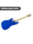 Karrera Electric Bass Guitar Pack - Blue, hi-res