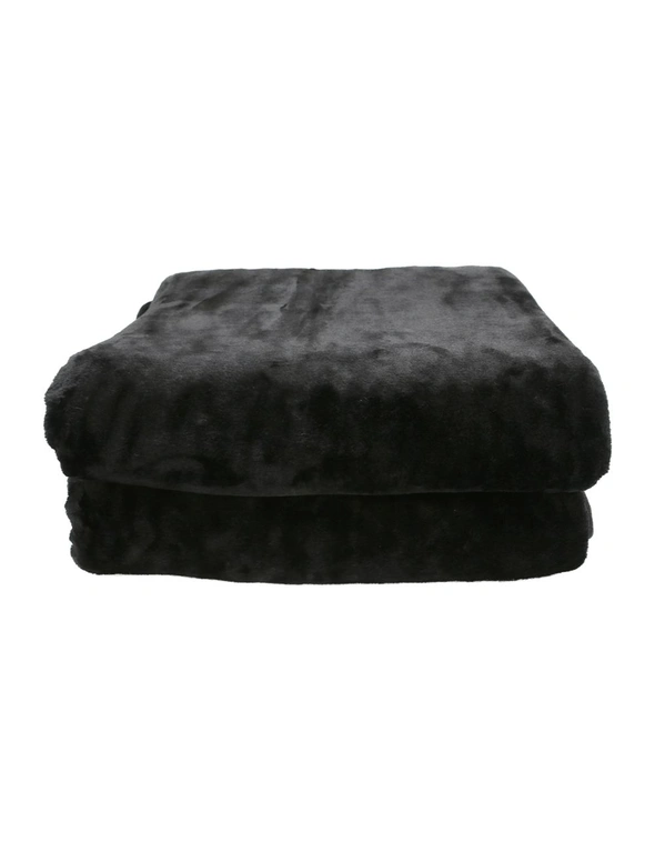 Laura Hill 600GSM Faux Mink Blanket Double-Sided, hi-res image number null
