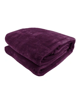Laura Hill 600GSM Faux Mink Blanket Double-Sided