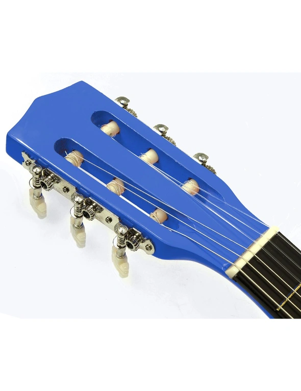 Karrera 34in Acoustic Children no cut Guitar - Blue, hi-res image number null