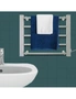 Pronti Heated Towel Rack Electric Bathroom Towel Rails EV-90- Silver, hi-res