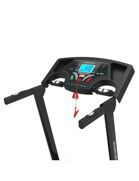 Powertrain K200 Electric Treadmill Folding Home Gym Running  Machine, hi-res image number null