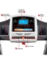 Powertrain MX2 Foldable Home Treadmill Auto Incline Cardio Running, hi-res