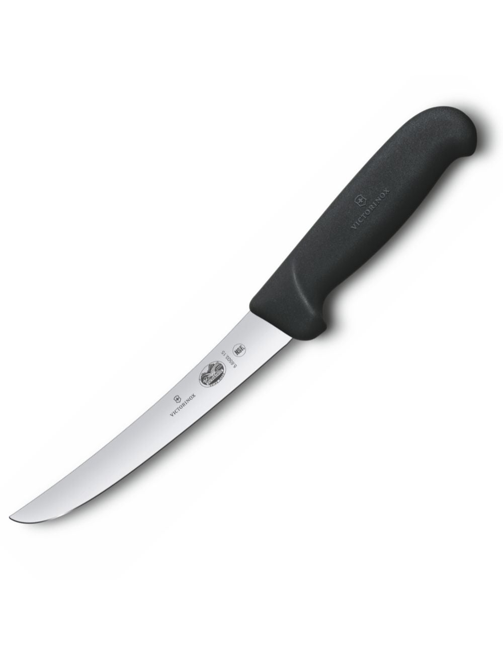 Victorinox Fibrox Curved Wide Butcher Boning 15cm Knife 5 6503 15 Black W Lane