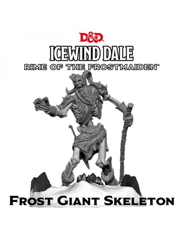D&D Icewind Dale Frost Giant Miniature - Skeleton, hi-res image number null