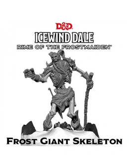 D&D Icewind Dale Frost Giant Miniature - Skeleton