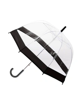 Brellerz Dome Auto Open Umbrella Clear with Black Trim