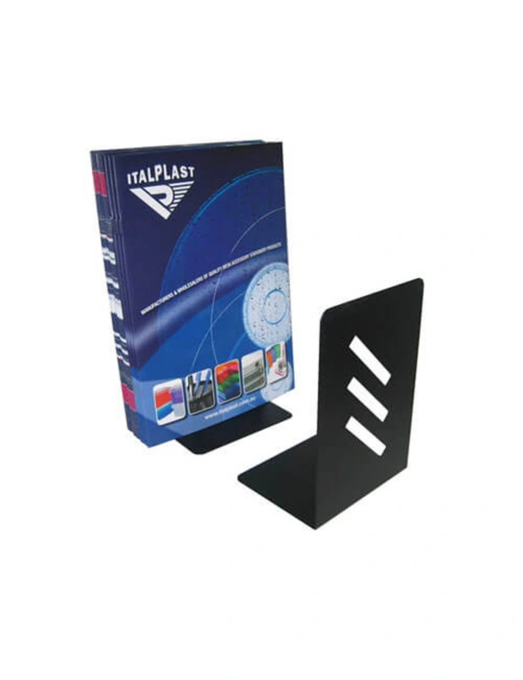 Italplast Bookend (Metal Black), hi-res image number null