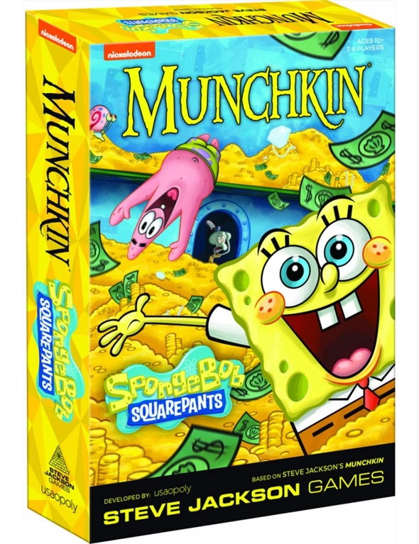 Munchkin SpongeBob Card Game, hi-res image number null