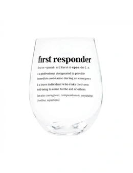 Defined Wine Glass 470mL - First Responder