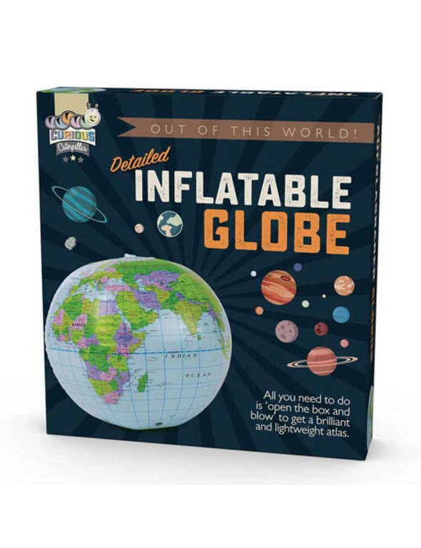 Funtime Detailed Inflatable Globe, hi-res image number null