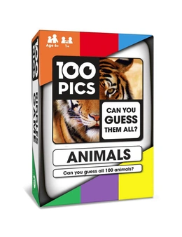 100 PICS Quiz Card Game - Animals