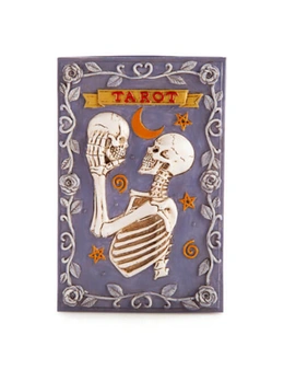 Luxurious Polyresin Tarot Box - Skeleton