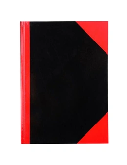 200 LEAVES Cumberland Notebook A5 (Red & Black)