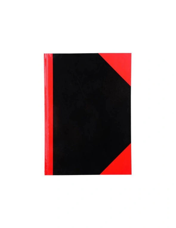 A4 Cumberland Index Notebook 100 Leaves A-Z (Red & Black), hi-res image number null