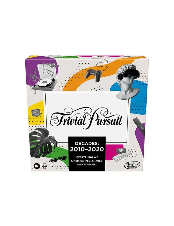 Trivial Pursuit Decades 2010 to 2020 Board Game, hi-res image number null