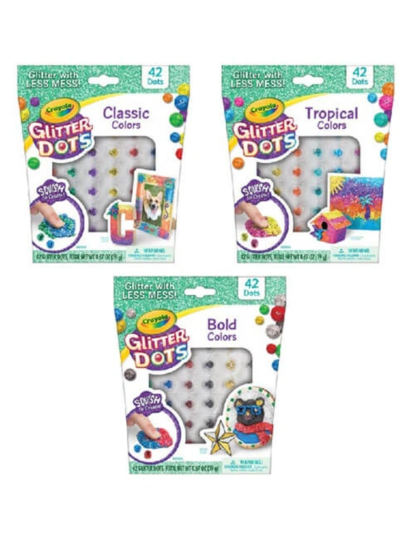 Crayola Glitter Dots Refill Packs, hi-res image number null