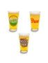 BigMouth Beer Bro’s Beer Glass (Set of 3), hi-res