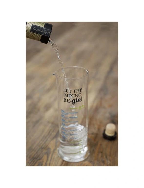 Let the Mixing Be Gin Measurement Glass, hi-res image number null