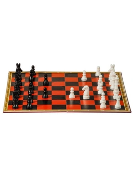 Schylling 2-in-1 Chess & Checker Set