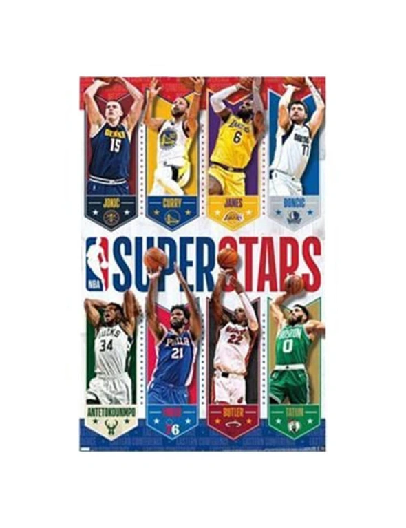 NBA League Superstars 22 Poster, hi-res image number null