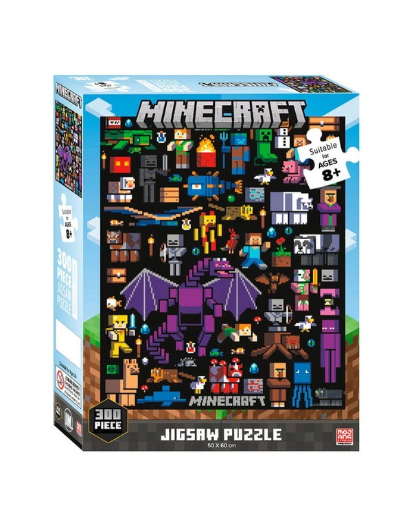 Minecraft Jigsaw Puzzle 300pcs - Mobbery