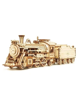 Robotime Express Train Wooden 3D Puzzle Kit 1:40 Scale