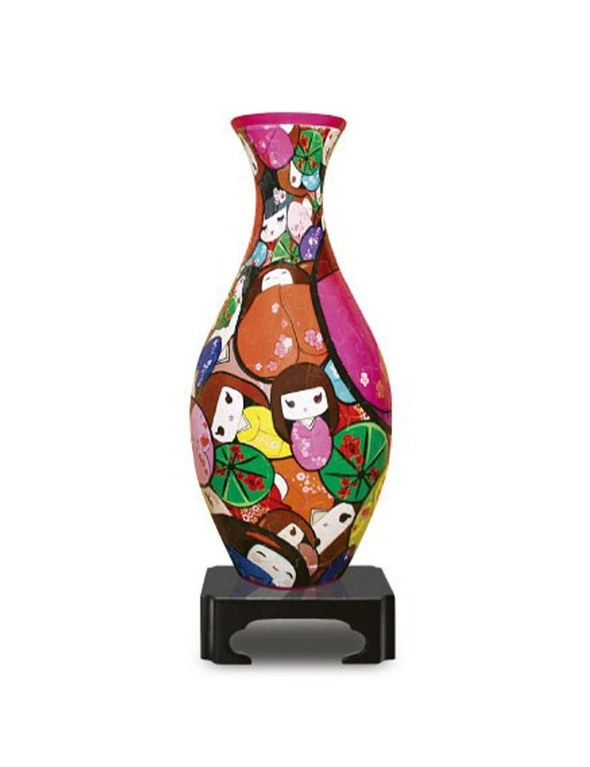 Pintoo 3D Vase Jigsaw Puzzle 160pcs - Japanese Doll, hi-res image number null