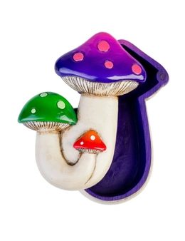 Magic Mushrooms Trinket Box - Large