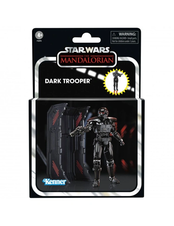 Star Wars TVC The Mandalorian Dark Trooper Figure, hi-res image number null