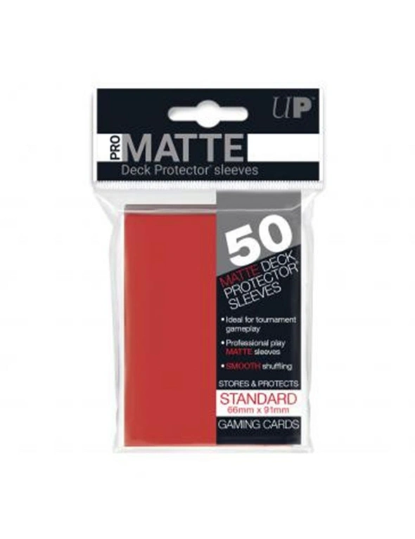 Pro-Matte Standard Deck Protector Sleeves 50pcs - Black, hi-res image number null