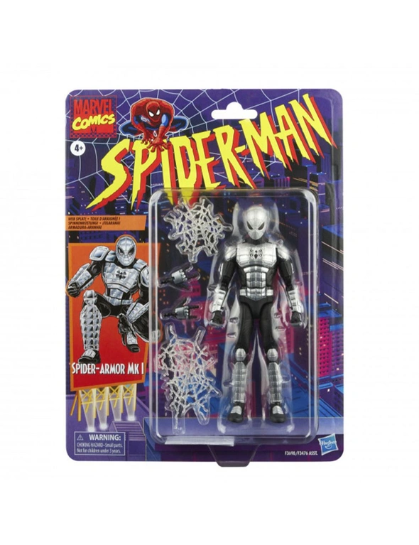 Marvel Comics Spider-Man Action Figure - Web Splat, hi-res image number null