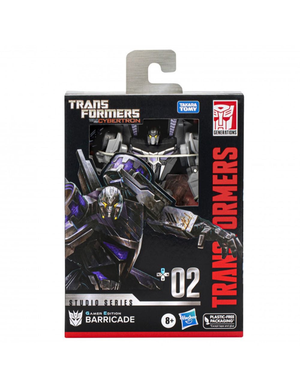 Transformers barricade shop studio series