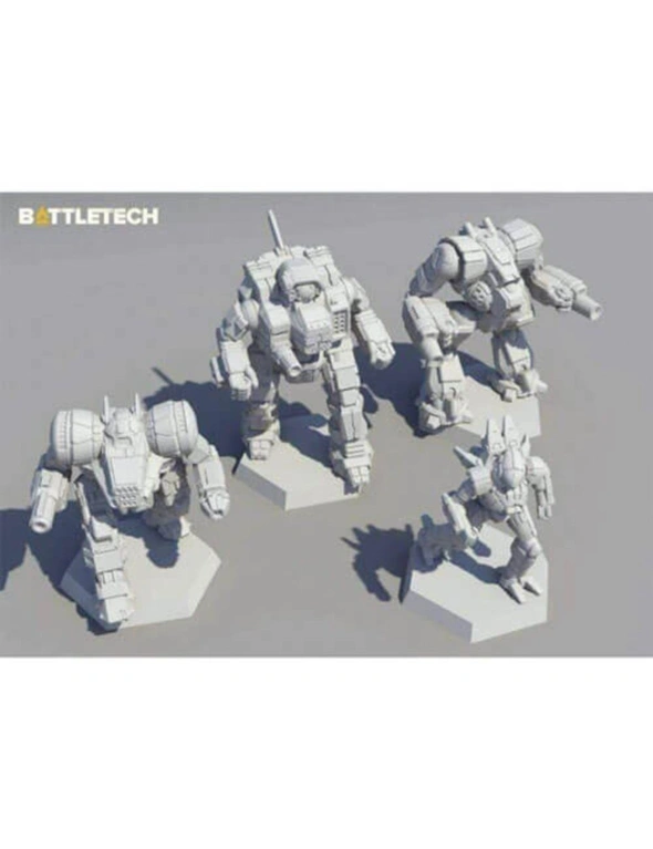 BattleTech Inner Sphere Miniature Force Pack - Support Lance, hi-res image number null