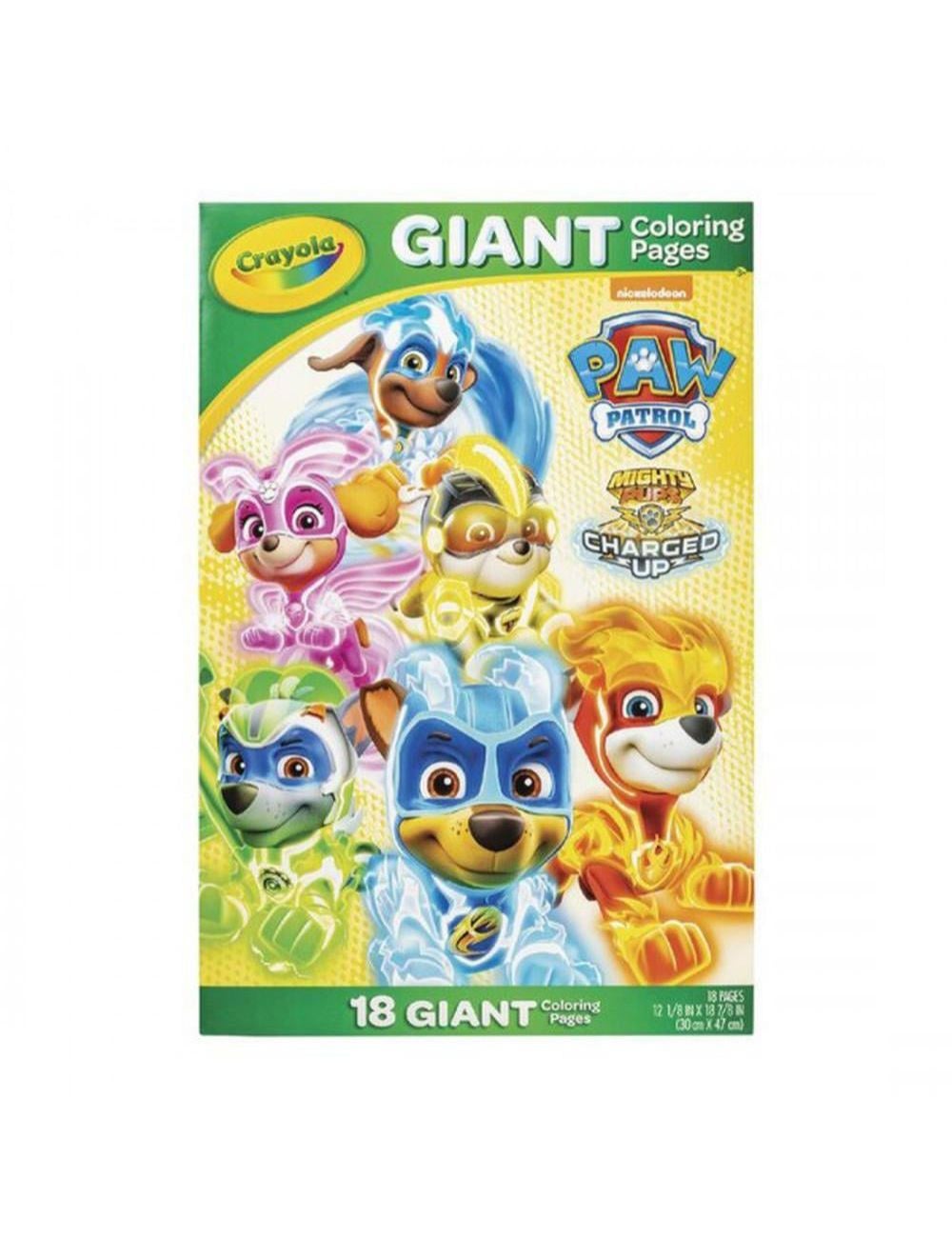 Crayola Paw Patrol Giant Coloring Book Katies