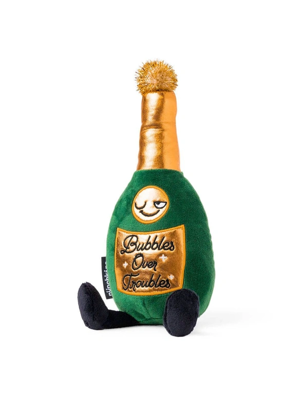 Punchkins Bubbles Over Troubles Champagne Bottle Plush, hi-res image number null