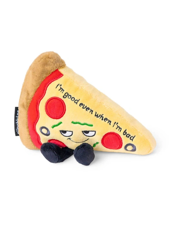 Punchkins Even When I'm Bad I'm Good Pizza Plush, hi-res image number null