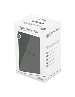 Twin Flip n Tray XenoSkin Deck Box (Hold 160+) - Black